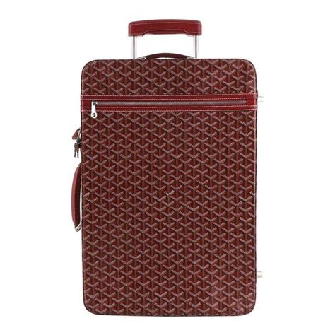 goyard trolley luggage|Goyard trunk for sale.